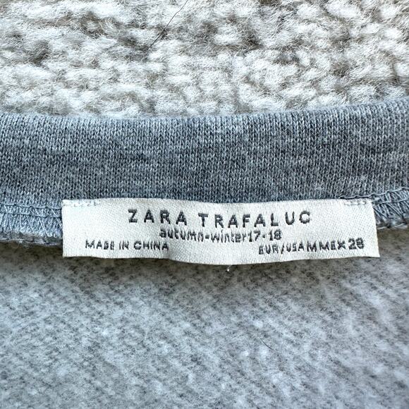 Zara Trafaluc Oversized Sweatshirt Size M - Picture 6 of 11
